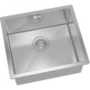 Käsintehty Päällipinnalle Asennettava Yksialtainen Pesuallas 500x450x220mm Ruostumaton Teräs R10 | Adexa 104540