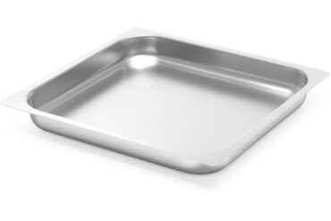 Ruostumattomasta teräksestä valmistettu Gastronorm-astia GN2/3 Syvyys 40mm | Adexa 82340