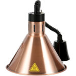 Rise & Fall Dome Heat Lamp Bronze Rose Gold | Adexa A65121307