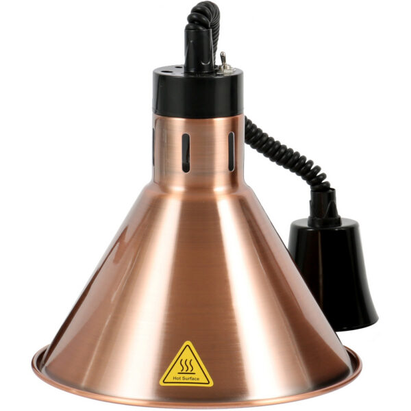 Rise & Fall Dome Heat Lamp Bronze Rose Gold | Adexa A65121307