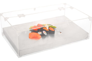 Akriliset Kannet Ruoan Esillepanoon GN1/2 | Adexa AB3428