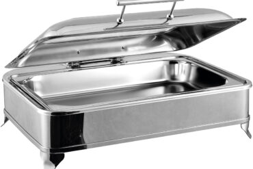 Sähköinen Chafing-astia GN1/1 Lasikansi Ruostumaton teräs 9 litraa | Adexa AD1102