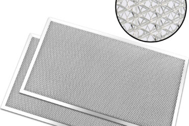 Metalliverkko suodatin alumiini 470x245x10mm | Adexa AMF50251x2