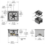 Lasisuihku Upotettava tai Pöytämallinen | Adexa B1209 - Image 2