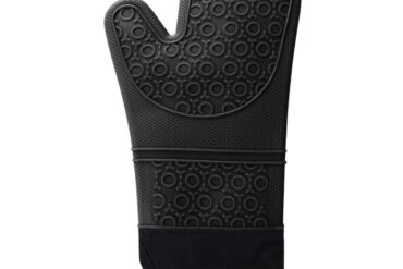 Ammattilaisen uunikinnas, extra pitkä, silikoni, musta | Adexa BHSC01B