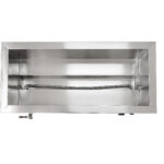 Kaupallinen Bain Marie 3 x GN1/2 -säiliöt & kannet, tyhjennysventtiili | Adexa BR08045 - Image 5