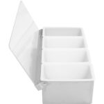 Koristelulokerikko / Mausteannostelija kannella, 4-osastoinen, Ruostumaton teräs & muovi | Adexa CHB04 - Image 5