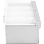 Koristelulokerikko / Mausteannostelija kannella, 4-osastoinen, Ruostumaton teräs & muovi | Adexa CHB04 - Image 6