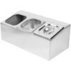 Kaupallinen maustepidike, joka sisältää 3xGN1/6-100mm astiaa ja kannet | Adexa CHD03A - Image 3