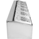 Kaupallinen Mausteteline, sisältäen 6xGN1/6-100 mm astiat & kääntökannet | Adexa CHD06APCFL - Image 3