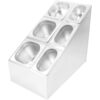 Kaupallinen maustesäiliöteline, sisältää 3xGN1/6 + 3xGN1/9 pannua urallisilla kansilla ja kauhoilla | Adexa CHM01D - Image 8