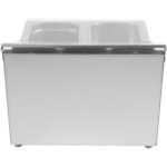 Kaupallinen Kastikepidike sisältäen 4 x GN1/6-100 mm astiat ja kääntökannet | Adexa CHRLF04B1 - Image 4