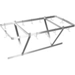 Kattokiinnitteinen kattilateline 12 koukkua Ruostumaton teräs 1000x508mm | | Adexa CMR10050 - Image 4