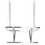 Kattokiinnitteinen kattilateline 12 koukkua Ruostumaton teräs 1000x508mm | | Adexa CMR10050 - Image 5