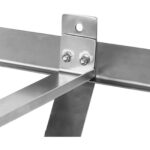 Kattokiinnitteinen kattilateline 12 koukkua Ruostumaton teräs 1000x508mm | | Adexa CMR10050 - Image 3