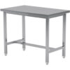 Kaupallinen Työpöytä Ruostumaton Teräs Ei Alaosaa 1200x700x900mm | Adexa CT70120