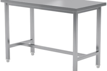 Kaupallinen työpöytä Ruostumaton teräs Ilman alahyllyä 1400x800x900mm | Adexa CT80140