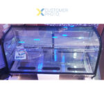 Näyttökaappi Jääkaappi 200 litraa 2 hyllyä | Adexa CW200R - Image 2