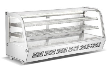 Näyttöjäähdytin Jääkaappi 268 litraa 2 hyllyä Valkoinen | Adexa CW250RW