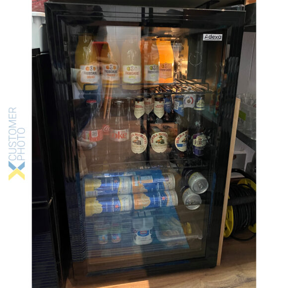 Olutjääkaappi Lasinen ovi 85 litraa | Adexa CW85 - Image 3