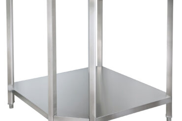 Kaupallinen työtasokulmayksikkö Ruostumaton teräs 900x900x600x600x980mm Alahylly | Adexa CWT1060S