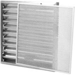 Uuttohuuva Konsujalka & Verkko suodatin kahvalla & Opastin Ohjain Ruostumaton teräs/Alumiini 500x250x40mm | Adexa DCF50254AM - Image 3