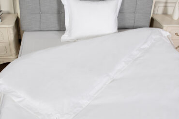 Eksklusiivinen Pussilakanasetti Pussilakana & Tyynyliina Valkoinen 100 % Bambua 220x220 cm/50x60 cm 300TC | Siexa DCPC2202201