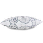 Tyynynpäällinen 50x50cm Valkoinen harmaalla kuviolla | Siexa DPC50501 - Image 2