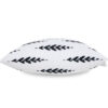 Tyynynpäällinen 50x50 cm Valkoinen mustalla kuviolla | Siexa DPC50502 - Image 2