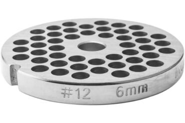 Jauhatuslevy 6mm Lihamyllylle Adexa DQ12 Ruostumaton Teräs | Adexa DQGP12-6