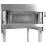 Kaupallinen astianpesualtaan 1 kulho Vasemman alahyllyn roiskesuoja 1200x700x927mm | Adexa DSB1270L - Image 4