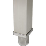 Ammattimainen työtaso Ruostumaton teräs Alahylly 800x800x900mm | Adexa DWT80080 - Image 3