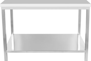 Ammattimainen Työpöytä Ruostumaton Teräs Alahylly 1500x800x900mm | Adexa DWT80150