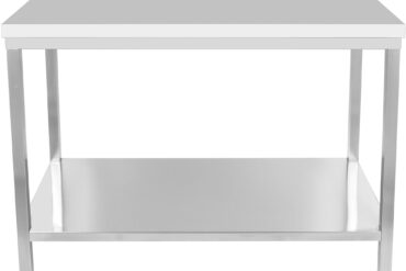 Ammattimainen työtaso Ruostumaton teräs Alahylly Yläreuna 1500x800x900mm | Adexa DWT80150B