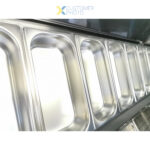 Ruostumaton teräs Gastronorm-astia GN1/3 Syvyys 65 mm | Adexa E8013065-8132 - Image 3