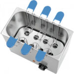 Kaupallinen kananmunankeitin ruostumatonta terästä, 6 pidikettä | Adexa EEBS6 - Image 2