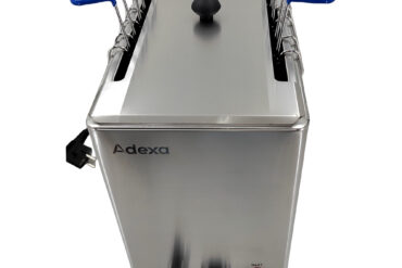 Kaupallinen kananmunankeitin ruostumatonta terästä, 6 pidikettä | Adexa EEBS6