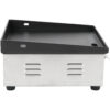 Kaupallinen paistolevy Sileä 360x380mm Emaloitu levy 1,5 kW Sähkö | Adexa EG3638 - Image 2