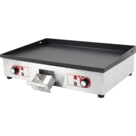 Kaupallinen Tasapainolevy Sileä 730x500mm Emaloitu levy 3kW Sähkö | Adexa EG7350