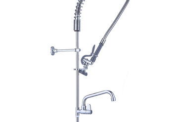 Esihuuhtelusuihkuyksikkö heilurihanalla Kannen kiinnitys Yksi liitäntä Korkeus 1000mm Ruostumaton teräs | Adexa EQ2803A12