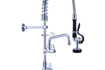 Esihuuhtelusuihkuyksikkö keinuvat hanat Dekkimalli Yksittäinen tulo Korkeus 600mm Ruostumaton teräs | Adexa EQ7803A08