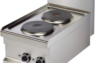 Sähköinen keittolevy, 2 levyä, 5,2 kW | Adexa Hotmax 700 ER711S