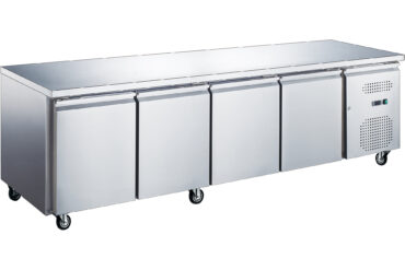 Kaupallinen pakastinpöytä Ventiloitu 4-ovinen Syvyys 700 mm | Adexa FG41V