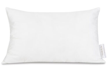 Lasten tyyny / Vauvan tyyny - 35x55 cm - Pallokuitu - 250g - Puuvillacambric - Valkoinen | Siexa FP35551