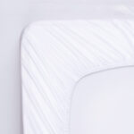 Eksklusiivinen Joustolakana 90x200cm 100% Puuvillaa 300TC Valkoinen | Siexa FS902001 - Image 2