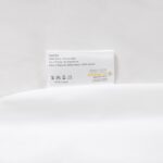 Eksklusiivinen Joustolakana 90x200cm 100% Puuvillaa 300TC Valkoinen | Siexa FS902001 - Image 5