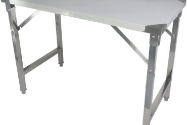 Taittuva ruostumaton terästyöpöytä 1000x600x850mm | Adexa FW4187645