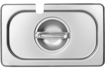 Ruostumaton teräs Gastronorm Kannella, Kauhan Leikkauksella GN1/9 | Adexa 819LN