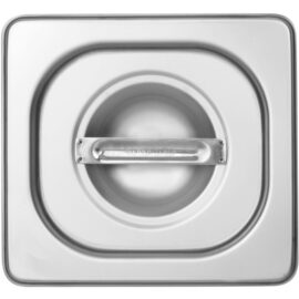 Ruostumattomasta teräksestä valmistettu Gastronorm-kotelon kansi GN1/6 | Adexa E8016000C-816L