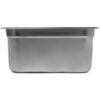 Ruostumaton teräksinen Gastronorm-astia GN2/3 Syvyys 150mm | Adexa 8236